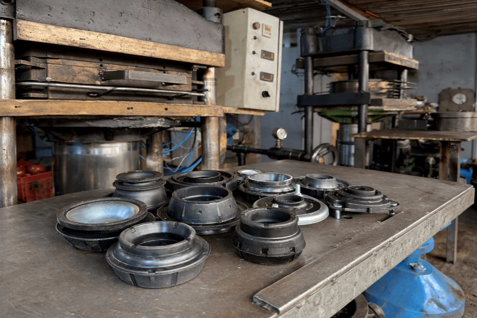 Linha de produtos de fabricação Resistenza com coxins de amortecedor e autopeças de metal borracha